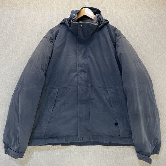 Vintage Eddie Bauer Goose Down Bomber Jacket Men's XL - Picture 1 of 9